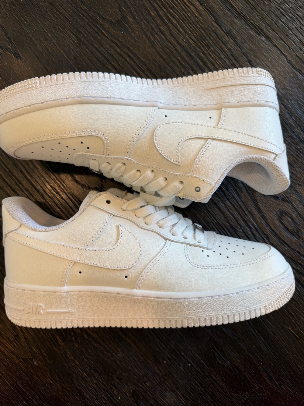 Nike Air Force 1 Low '07 Sneaker Triple White Men's Size 8